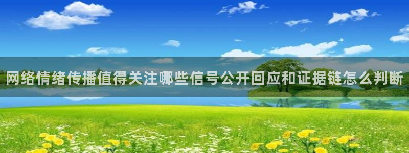 黑料爆料资讯网：网络情绪传播值得关注哪些信号公开回应和证据链怎么判断