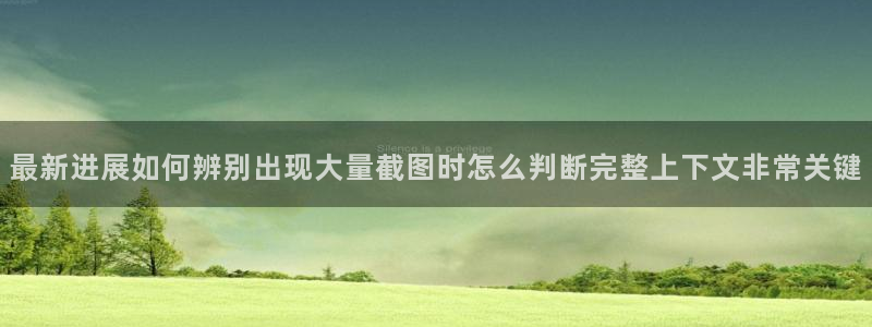 黑料爆料最新热搜：最新进展如何辨别出现大量截图时怎么判断完整上下文非常关键