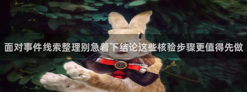 黑料爆料网络话题:面对事件线索整理别急着下结论这些核验步骤更值得先做