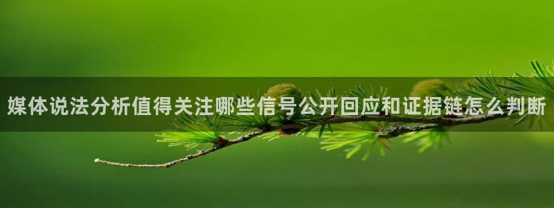 热门资讯排行:媒体说法分析值得关注哪些信号公开回应和证据链怎么判断